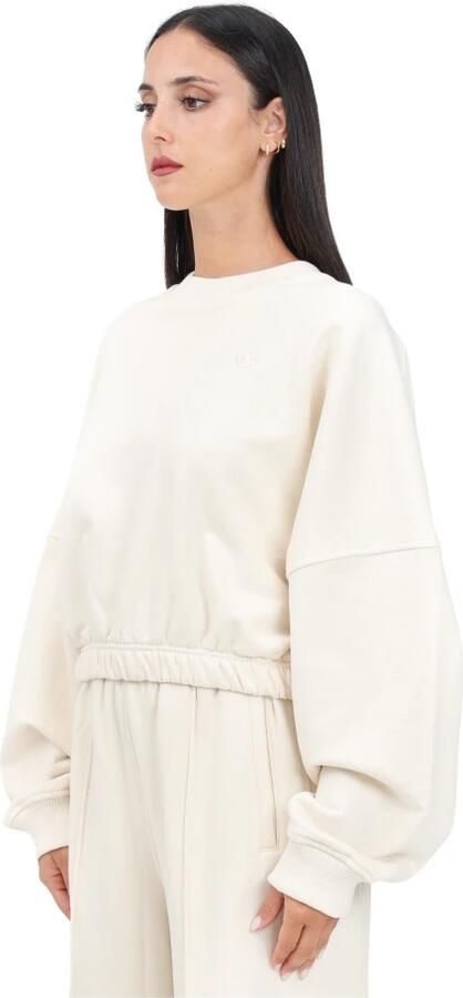 Adidas Originals Premium Essentials Oversized Sweatshirt voor vrouwen Beige Dames - Foto 12