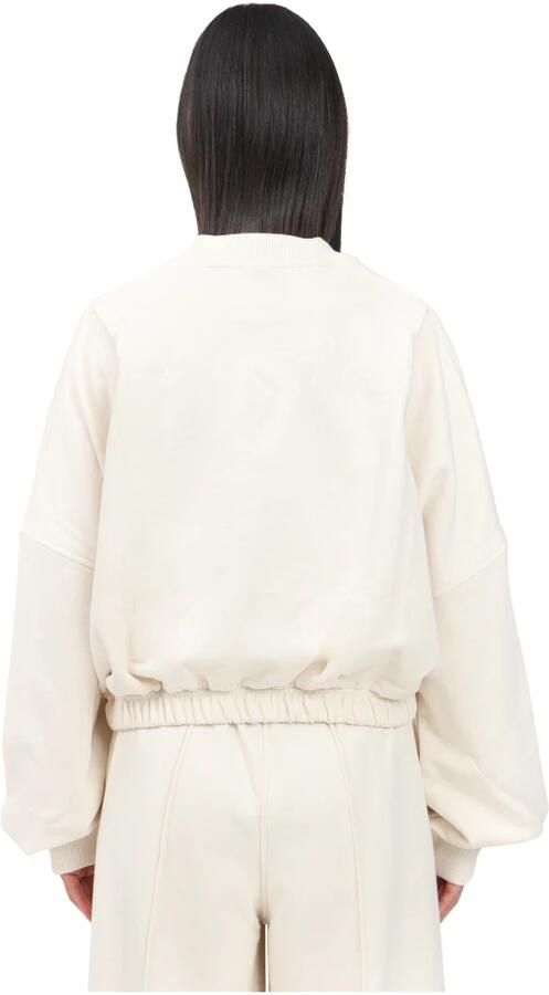 Adidas Originals Premium Essentials Oversized Sweatshirt voor vrouwen Beige Dames - Foto 8