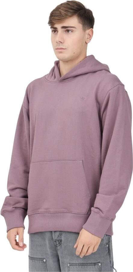 Adidas Originals Premium Essentials Paarse Hoodie Sweater Purple Heren