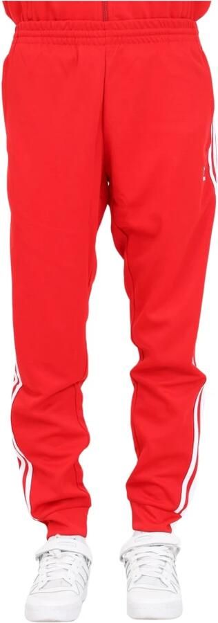 Adidas Originals Adicolor Superstar Jogging Broek Trainingsbroeken Heren better scarlet white maat: S beschikbare maaten:S M L XL XXL - Foto 7