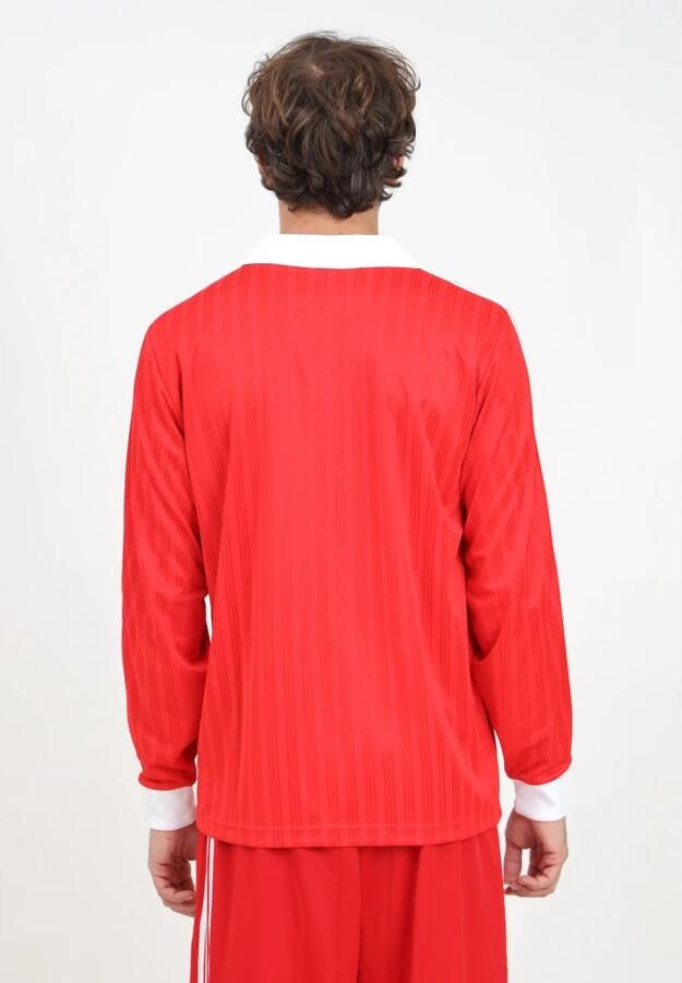 Adidas Originals Adicolor Piqué Football Longsleeve Rood- Heren Rood