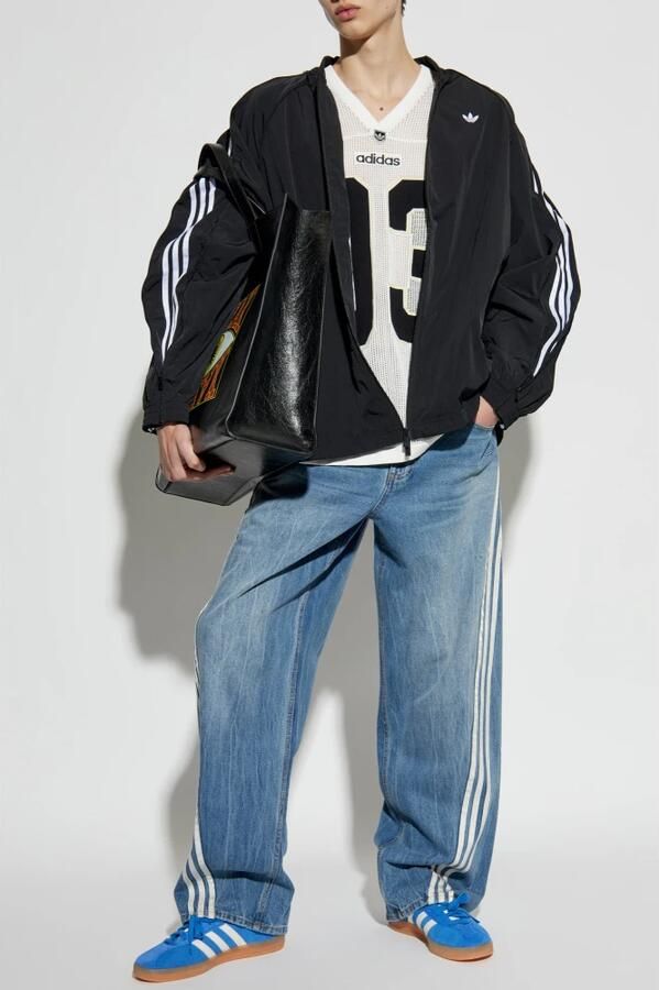 Adidas Originals Sportieve sweatshirt met logo Black Heren - Foto 4