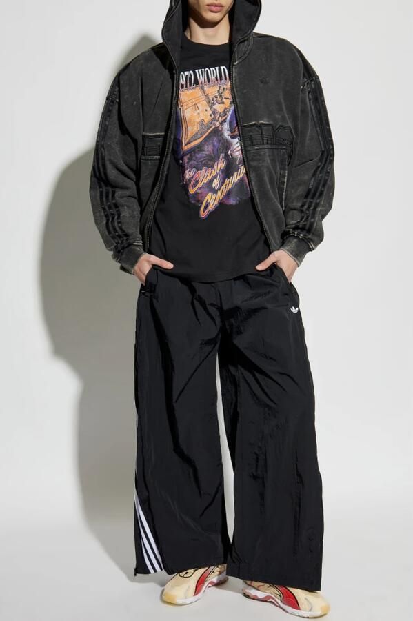 Adidas Adilenium Season 3 Graphic Ritshoodie Zwart- Heren Zwart - Foto 2