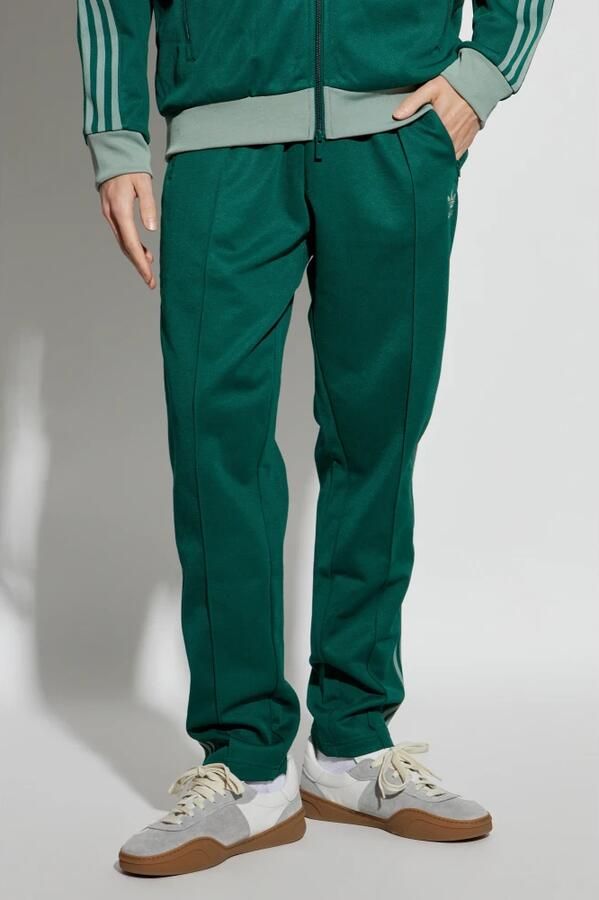Adidas Originals adicolor Classics Beckenbauer Trainingsbroek Men Trainingsbroeken groen Maat XL Kleding - Foto 4
