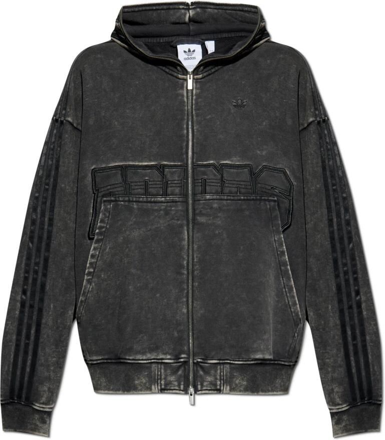 Adidas Adilenium Season 3 Graphic Ritshoodie Zwart- Heren Zwart - Foto 5