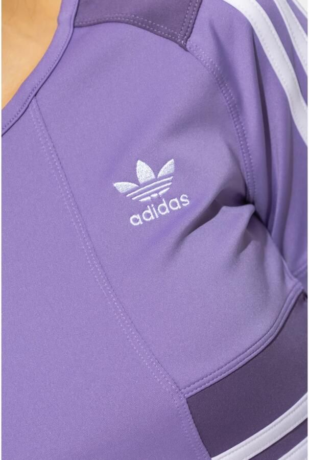 Adidas Originals T-Shirts Purple Dames - Foto 2
