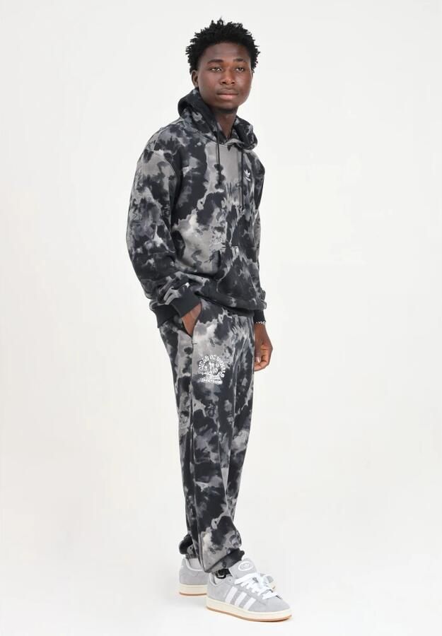 Adidas Originals Tie-Dye Zwarte Sportieve Broek Black Heren - Foto 2