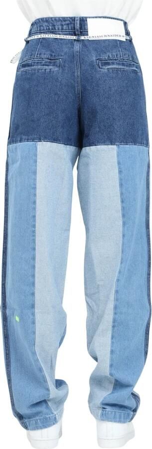 Adidas Kseniaschnaider Patchwork Straight Leg Jeans - Foto 3
