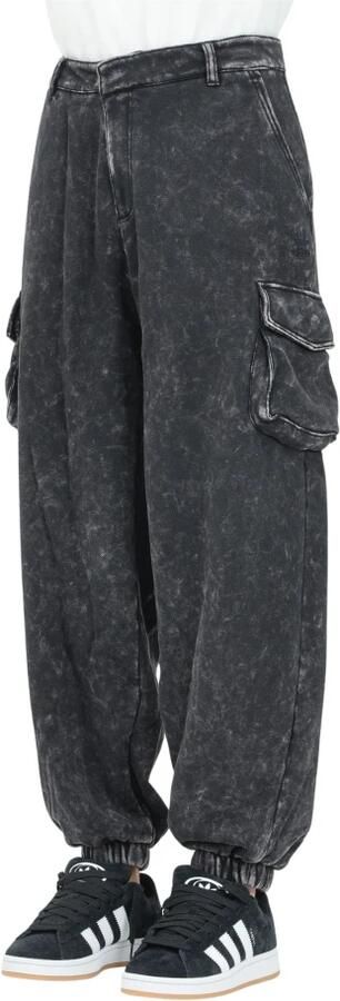 Adidas Originals Vintage Wash Cargo Sportieve Broek Black Dames