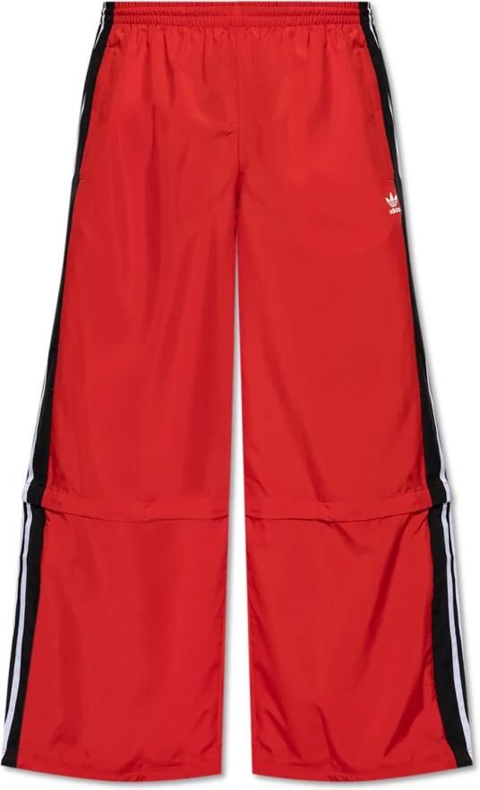Adidas Originals Wijde broek Red Unisex