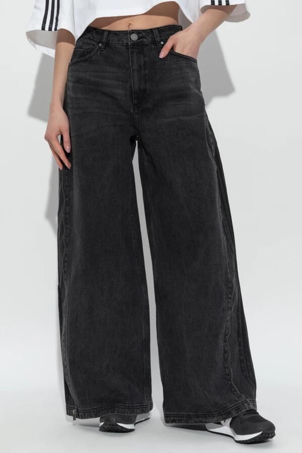 Adidas Adilenium Season 3 Zip Washed Denim Broek - Foto 4