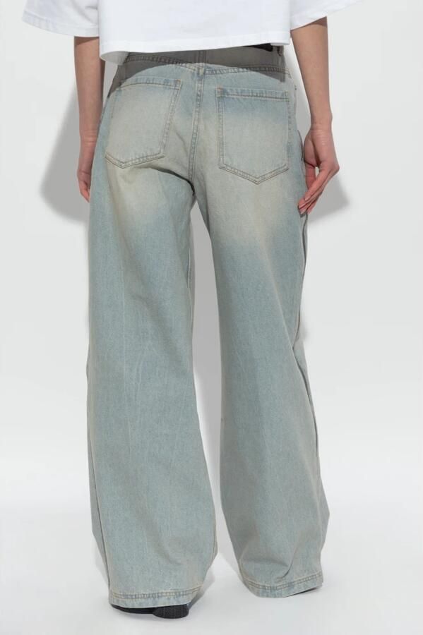 Adidas Adilenium Season 3 Zip Washed Denim Broek Veelkleurig- Dames Veelkleurig - Foto 6