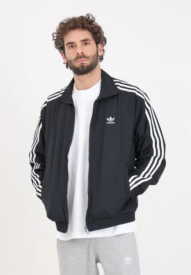 Adidas Originals 3-stripes Woven Firebird Trainingsjack Trainingsjassen Heren black maat: XXL beschikbare maaten:S M L XL XXL - Foto 3