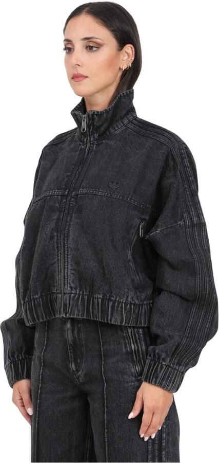 Adidas Originals Zwarte Denim Jack Premium Essentials Black Dames - Foto 3