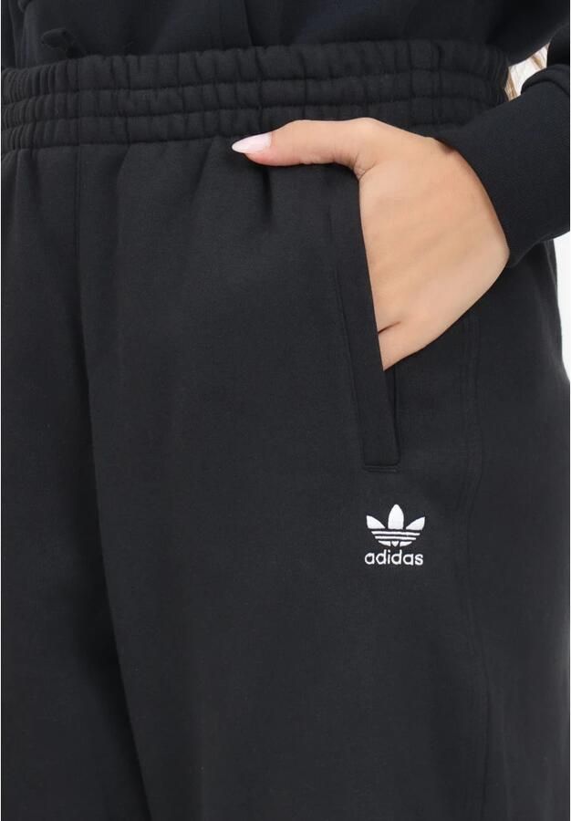 Adidas Originals Essentials Fleece Loose Joggingbroek Zwart- Dames Zwart - Foto 3
