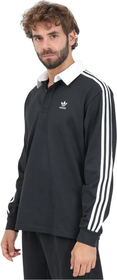 Adidas Originals Poloshirt met labelstitching model 'Rugby Polo' - Foto 8