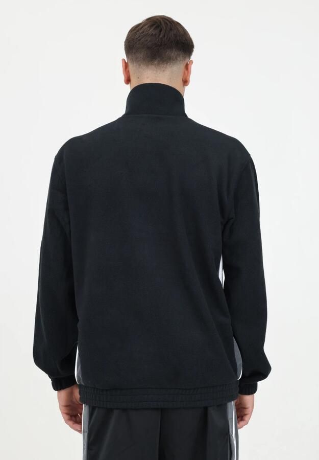 Adidas Originals Zwarte Zip Sweater Adibreak Stijl Black Heren