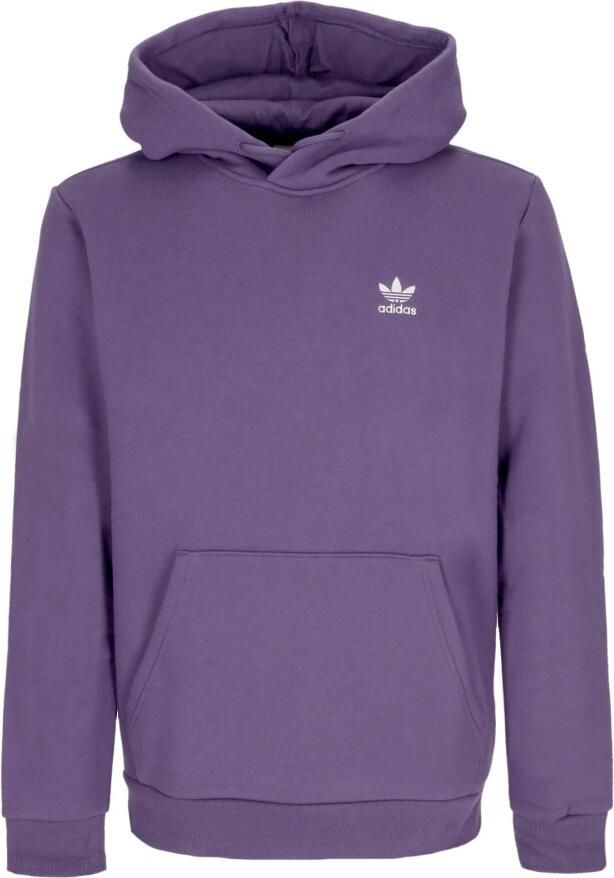 Adidas Paarse Essentials Hoodie met Kangaroo-zak Purple Heren