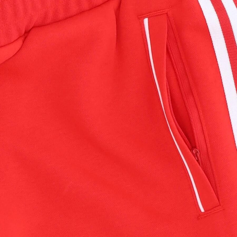 Adidas Rode Fleece Trainingsbroek Red Heren - Foto 2