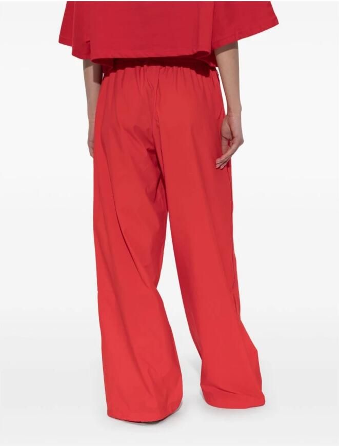 Adidas Originals Woven Wide-Leg Broek met 3 Strepen Women Trainingsbroeken rood Maat XS Kleding - Foto 6