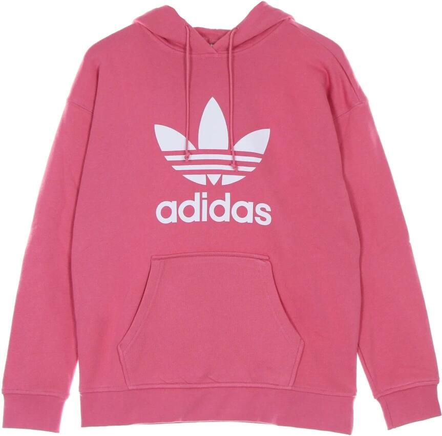 Adidas Rose Tone Lichtgewicht Hoodie met Kangoeroezak Pink Dames