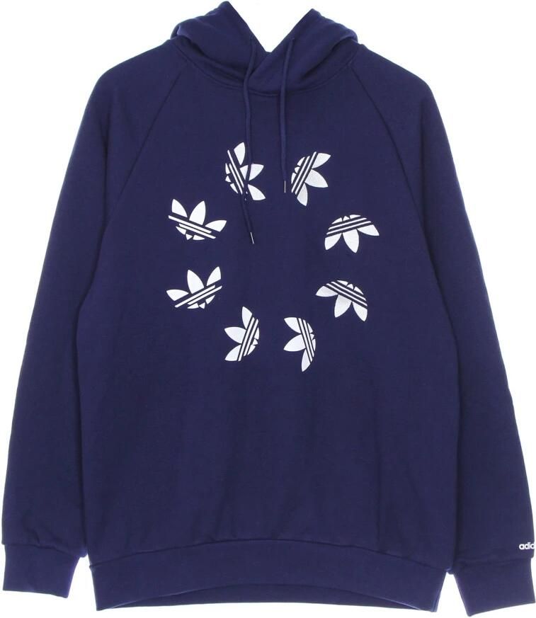 Adidas Versplinterde Trefoil Night Sky Hoodie Blue Heren - Foto 3