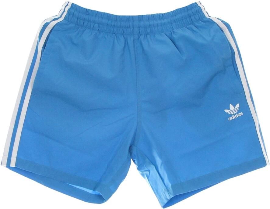Adidas Sky Rush Zwemshorts met 3 Strepen Blue Heren - Foto 2