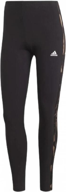 Adidas Slim Fit Katoenen Broek Black Dames