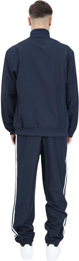 Adidas Sportieve Blauwe Geweven 3-Stripes Jumpsuit Blue Heren - Foto 8