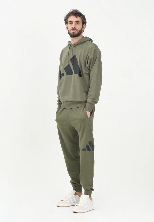 Adidas Sportieve Essentials Big Logo Groene Broek Green Heren - Foto 2
