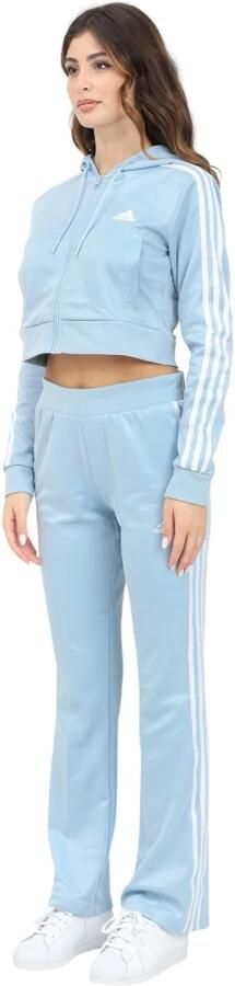 Adidas Sportieve Glam Blauwe Trainingspak Blue Dames - Foto 4