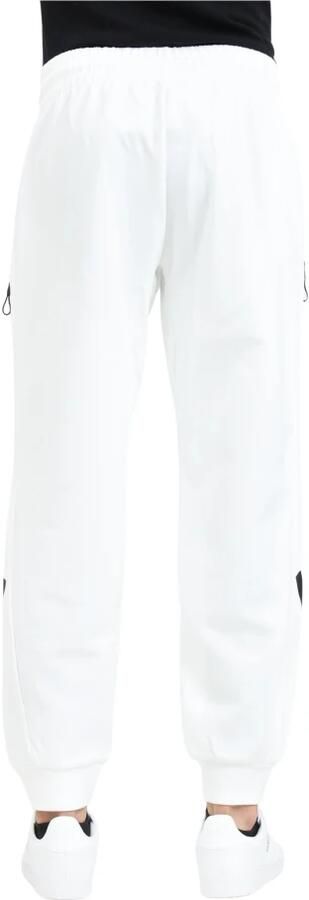 Adidas Teamwork Geïnspireerde Witte Sportieve Broek White Heren - Foto 8