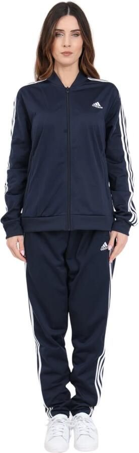 Adidas 3-Stripes Essential Tracksuit Legend Ink White- Dames Legend Ink White - Foto 5