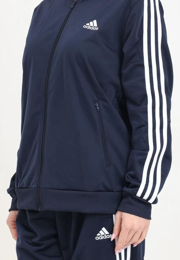 Adidas 3-Stripes Essential Tracksuit Legend Ink White- Dames Legend Ink White - Foto 2