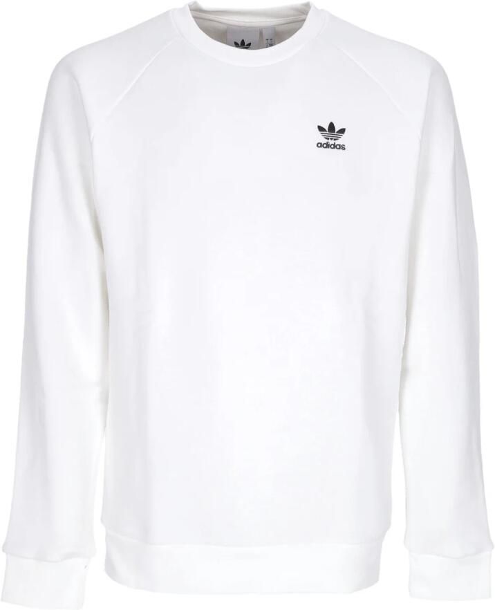Adidas Witte Crewneck Sweatshirt Pluche Interieur White Heren - Foto 2