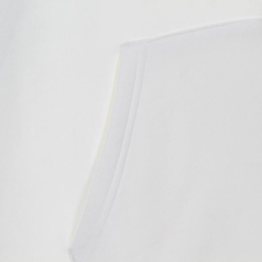 Adidas Witte Essential Hoodie met Kangoeroezak White Heren