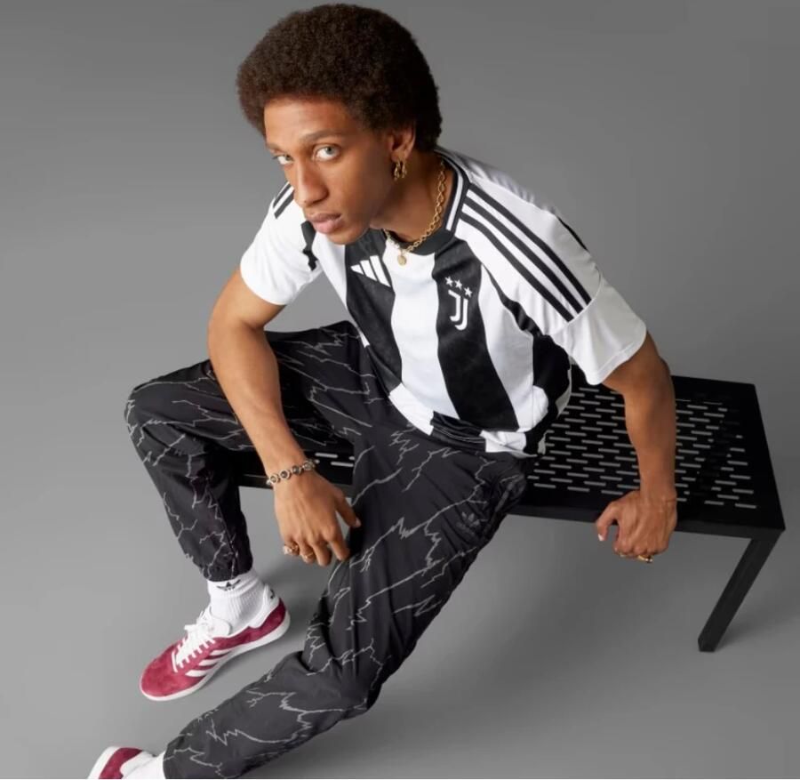 Adidas Juventus 2024 25 Home Shirt White Black- Heren White Black - Foto 7