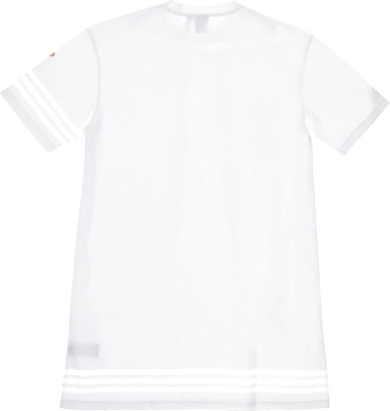 Adidas Witte Tee Jurk met Logo Detail White Dames - Foto 2