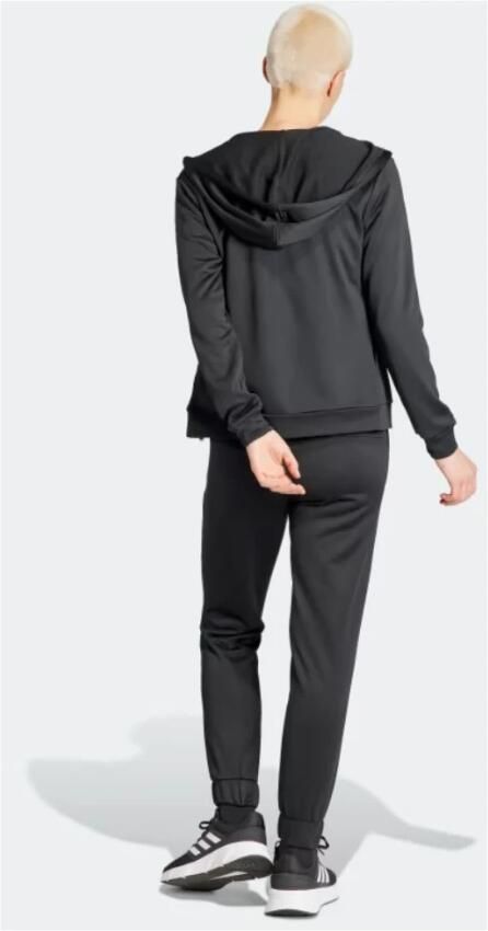 Adidas Dames Zwarte Tracksuit Linear Collectie Black Dames - Foto 4