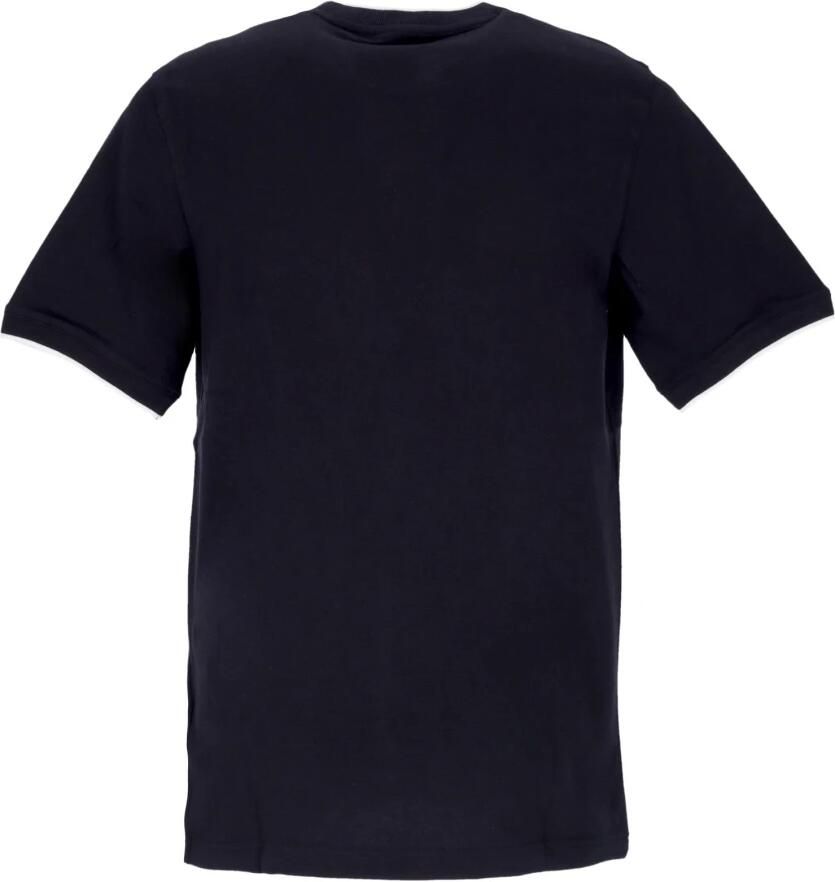 Adidas Zwarte Crew-Neck Tee met Logo Borduurwerk Black Heren - Foto 3