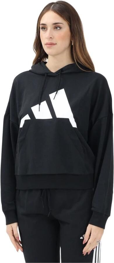 Adidas Sweater Essentials Big Logo French Terry Loose Hoodie - Foto 9