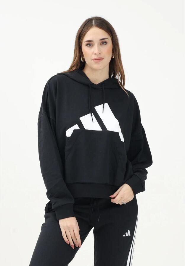 Adidas Sweater Essentials Big Logo French Terry Loose Hoodie - Foto 3