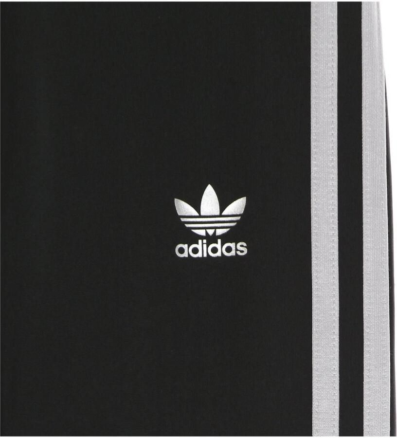 Adidas Zwarte Leggings met Elastische Tailleband en 3 Strepen Black Dames - Foto 3