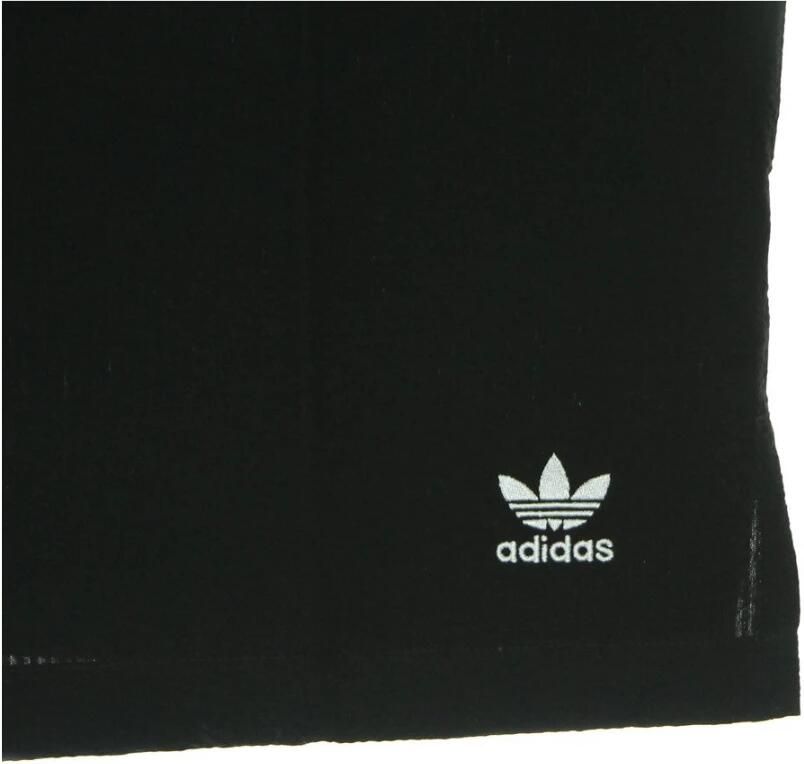 Adidas Zwarte losse pasvorm korte mouwen overhemd Black Dames - Foto 2