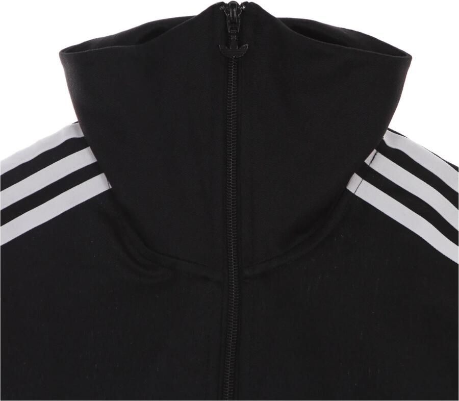 Adidas Zwarte Track Top Jas met 3 Strepen Black Dames - Foto 3