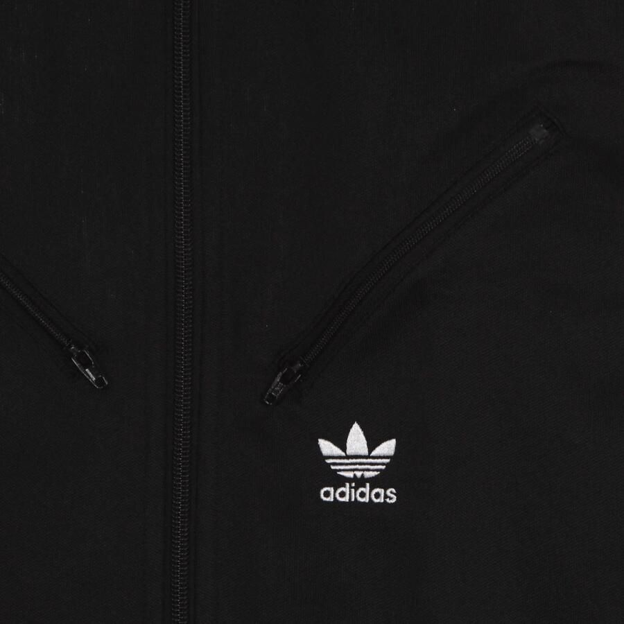 Adidas Zwarte Track Top Jas met 3 Strepen Black Dames - Foto 2