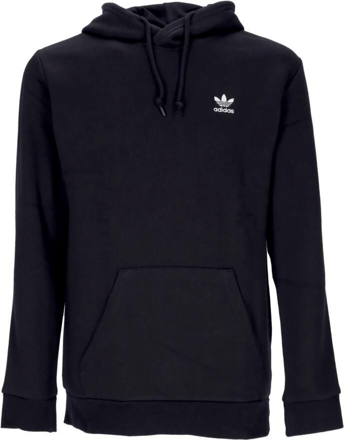 Adidas Zwarte Trefoil Hoodie Lichtgewicht Sweatshirt Black Heren - Foto 2