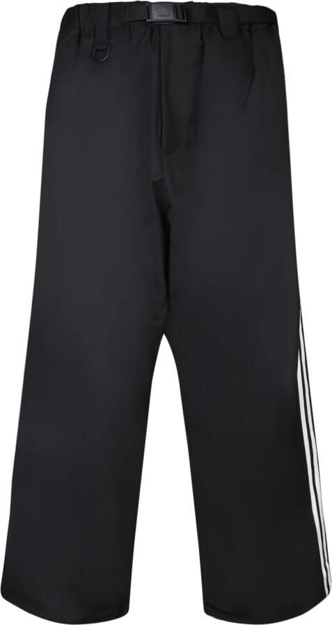 Y-3 Zwarte broek met gespsluiting elastische taille Black Heren - Foto 4