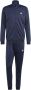 Adidas Blauw Tricot Pak met Hoge Hals Rits en Logo Blauw Heren - Thumbnail 1