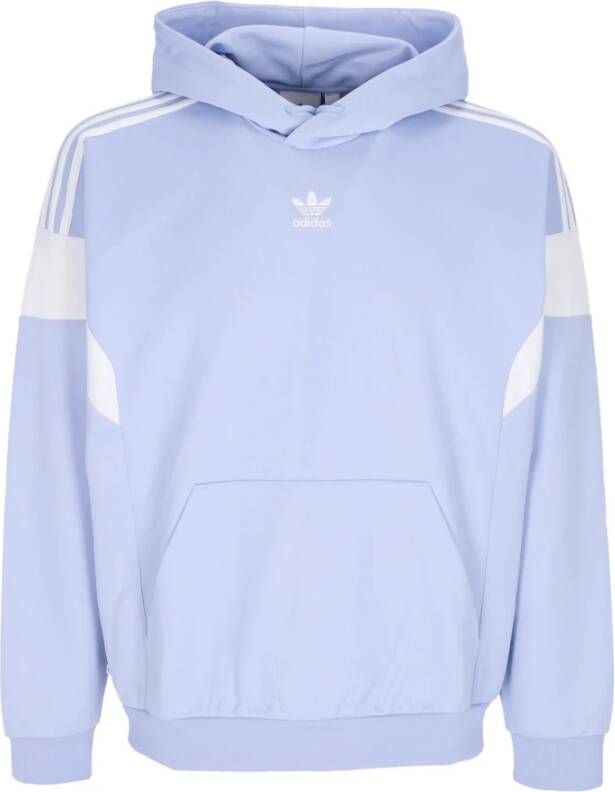 Adidas Blauwe Dawn Cutline Hoodie Lichtgewicht Heren Streetwear Blauw Heren